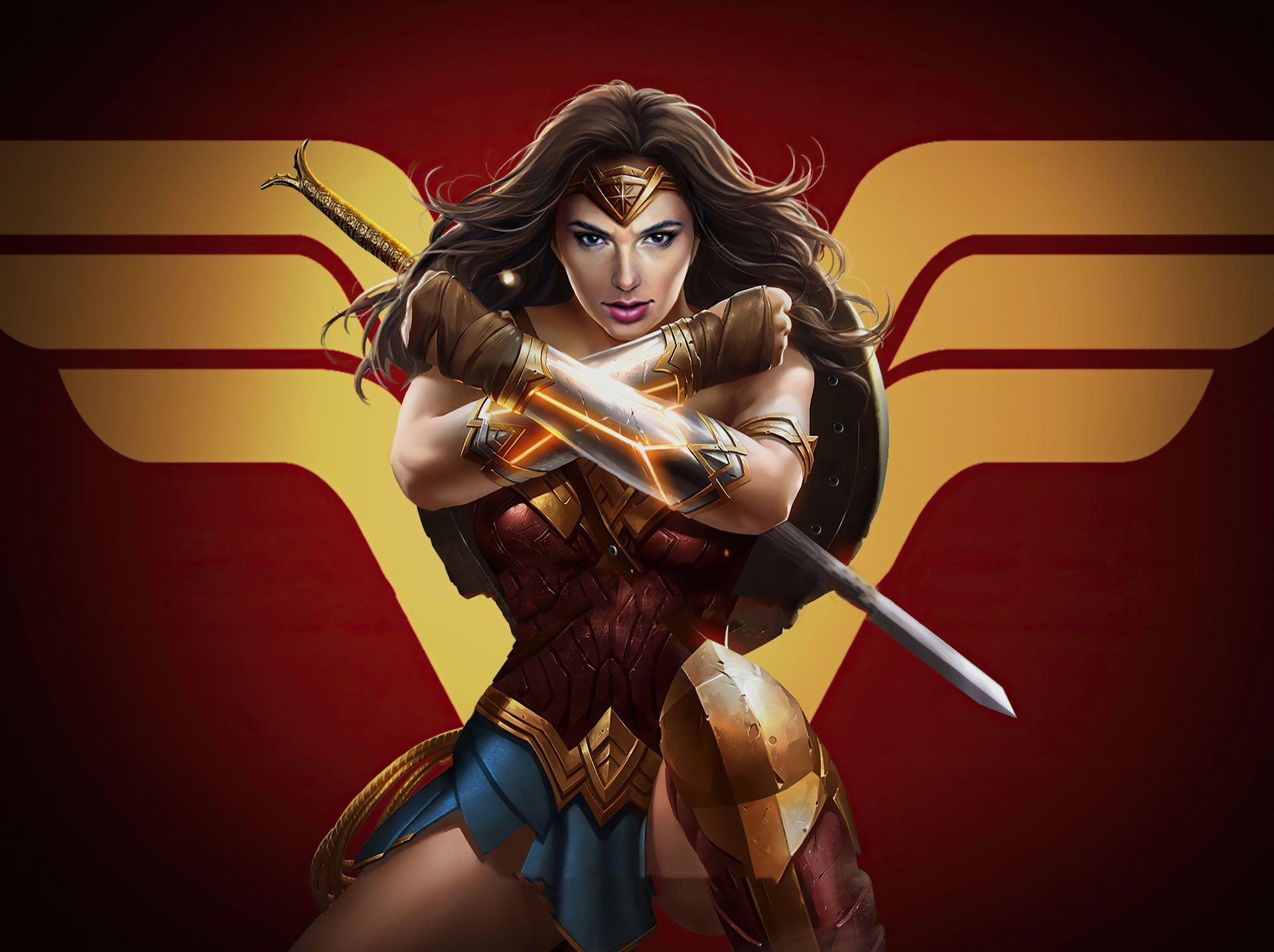 Hình nền Wonder Woman cho máy tính